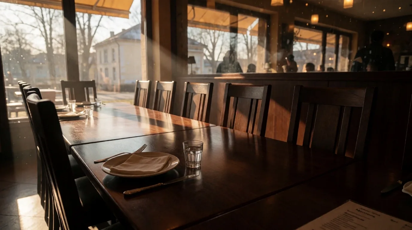 Interiér restaurace Morviona